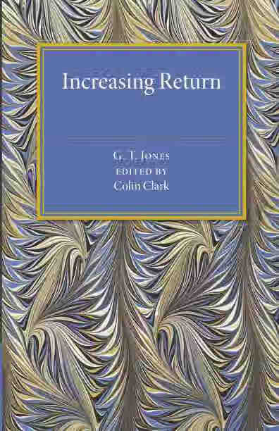 【预订按需打印3周达】increasing return9781316509562