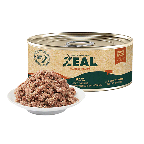 zeal 进口主食猫罐头 鸡牛羊肉配混合随机 90g*1