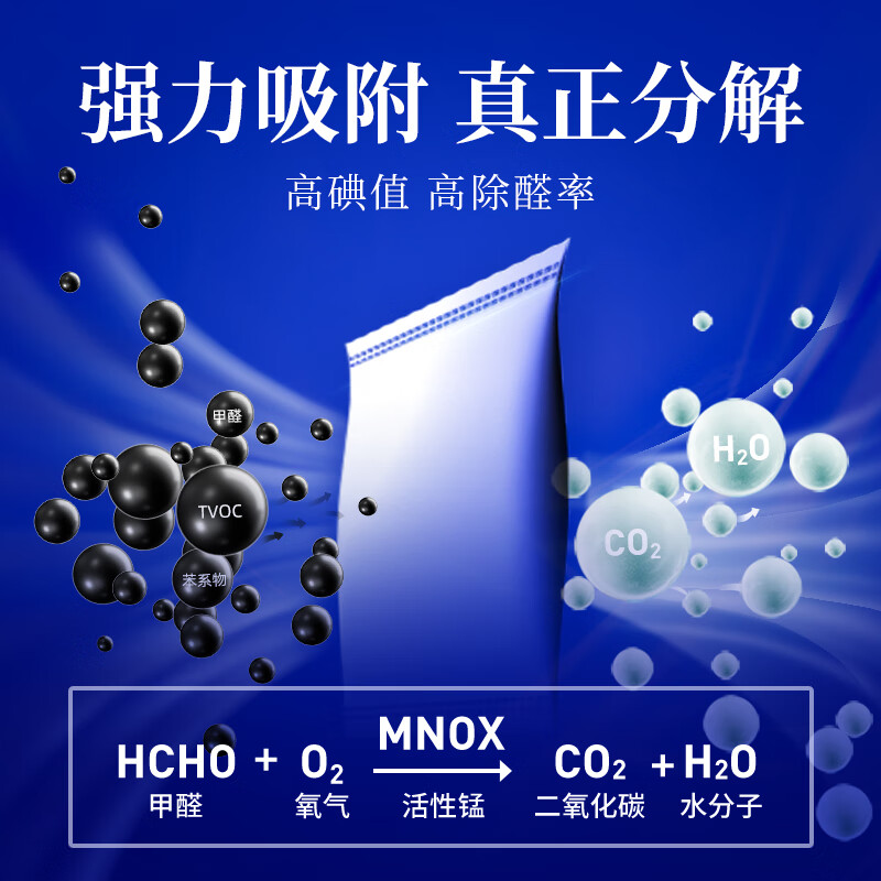 树派活性锰炭包除甲醛清除剂新房家用装修去车内异味净化空气碳包