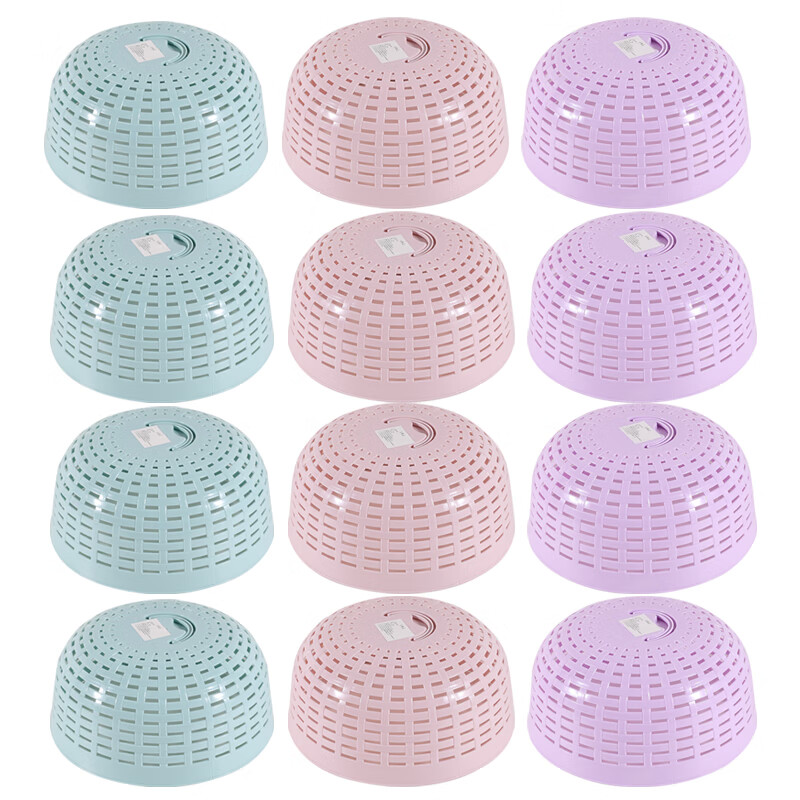 hywlkj厨房装饭菜罩家用餐桌罩防苍蝇虫菜罩小号圆形塑料食物罩剩菜