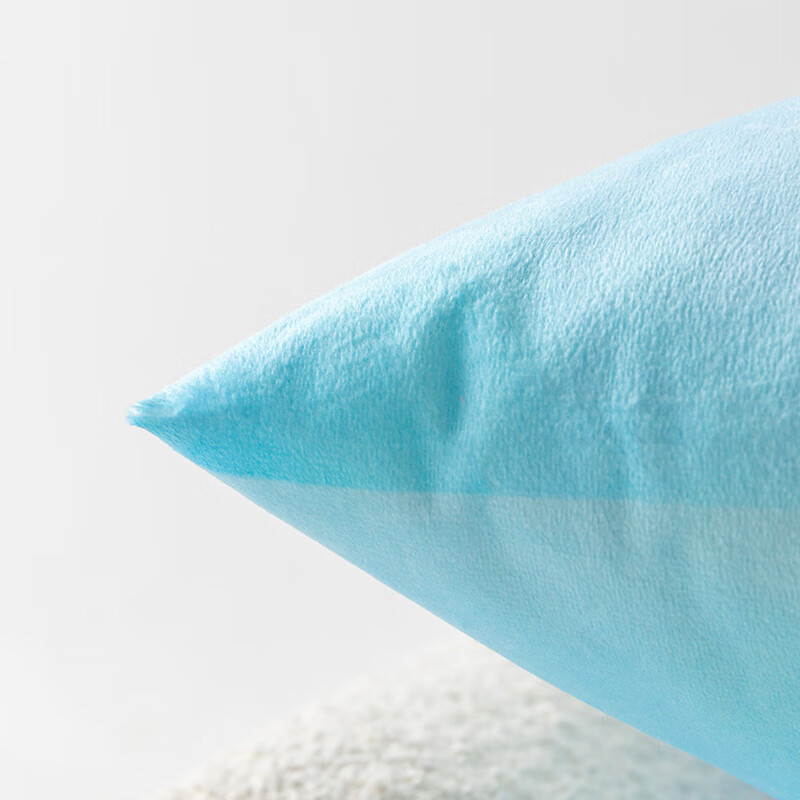 可口可乐水晶绒抱枕办公室午睡沙发靠垫车用腰靠枕 魅惑可可 45cm*45cm 含枕芯 一对装