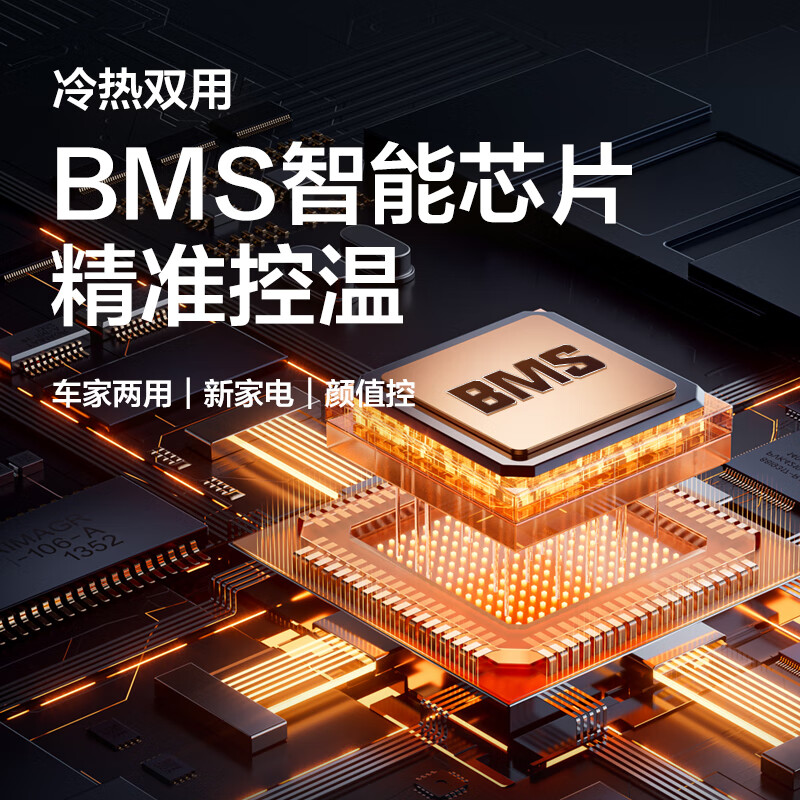 酷宝;COOLBOX迷你小冰箱租房用小型冰箱宿舍冷藏放药母乳冰箱一人便携车载冰箱 强冷单核-冷藏款 车家两用 10L