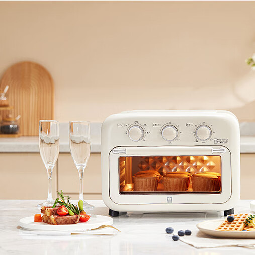 樱花(sakura)电烤箱多功能电烤箱家用空气炸烤箱12l电烤箱旋钮控制