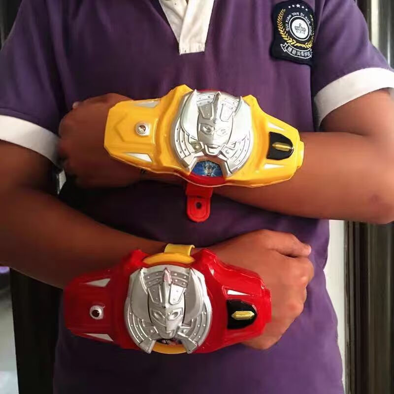 童才新款银河维克特利奥特曼变身器玩具奥特融合手镯发声发光可带手环