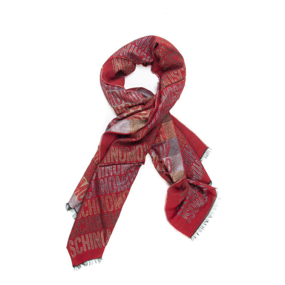 莫斯奇诺(moschino) 女士 围巾 one size 红色