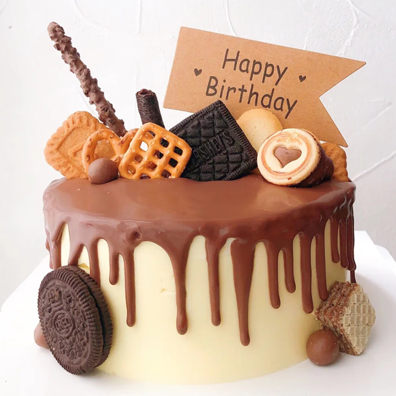 星港湾提拉米苏生日蛋糕老人儿童定制创意送朋友男女士全国同城配送 a