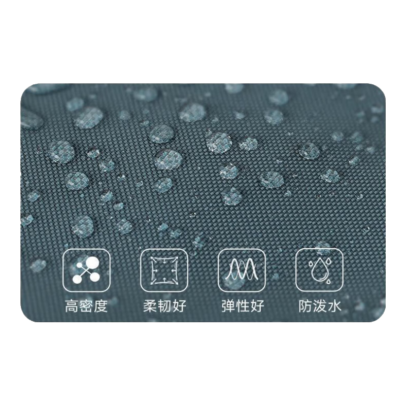 威豹雙肩包商務(wù)雙背包男自帶密碼鎖電腦包休閑大容量多功能旅行包 青灰藍 小號15.6英寸