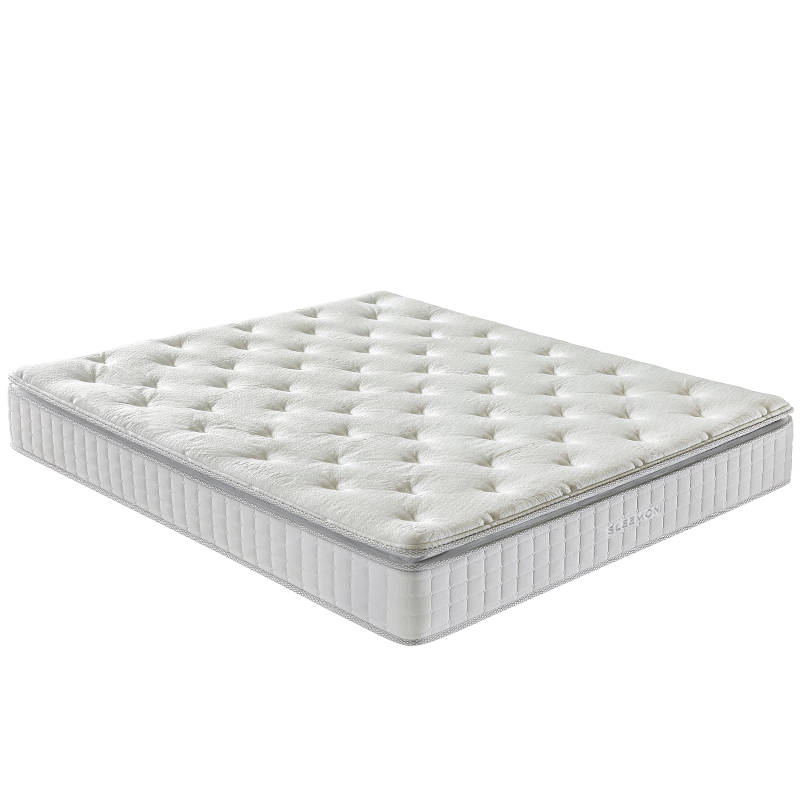 Sleemon 喜临门 床垫 2cm高纯乳胶独袋弹簧床垫 3D黄麻床垫 白骑士plus 1.5x2米
