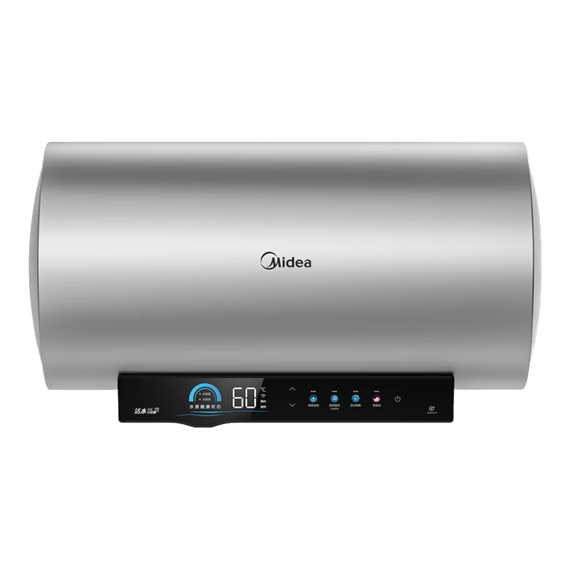 美的（Midea）TECH活水系列电热水器60升一级变频10重过滤终身免换镁棒家用储水式以旧换新F6025-RW7A(HE)