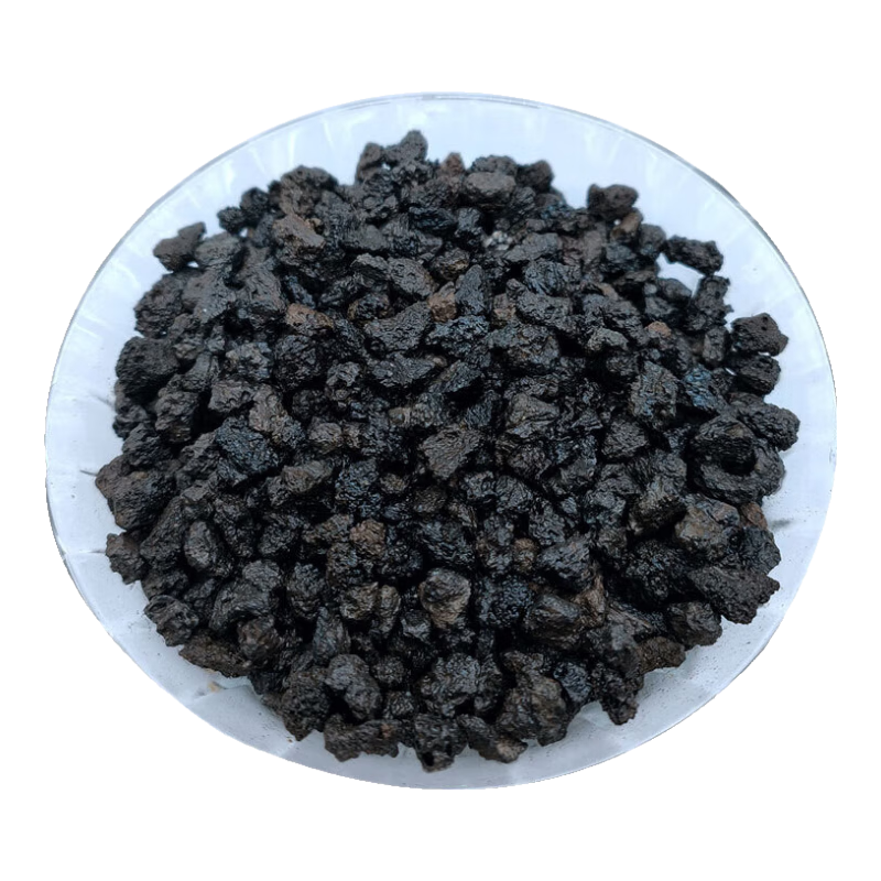 火山石魚缸造景底砂裝飾石頭古法養(yǎng)魚濾材專用水草泥天然底沙顆粒 3-5毫米黑火山石5斤(超值劃算)