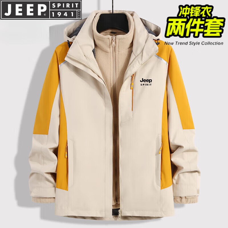 ���ڲ�����JEEP SPIRIT���ճ������ʿ�������׼п˳������»�������˶�����һ��ɽ�� ����ɫ XL(����145-160��)