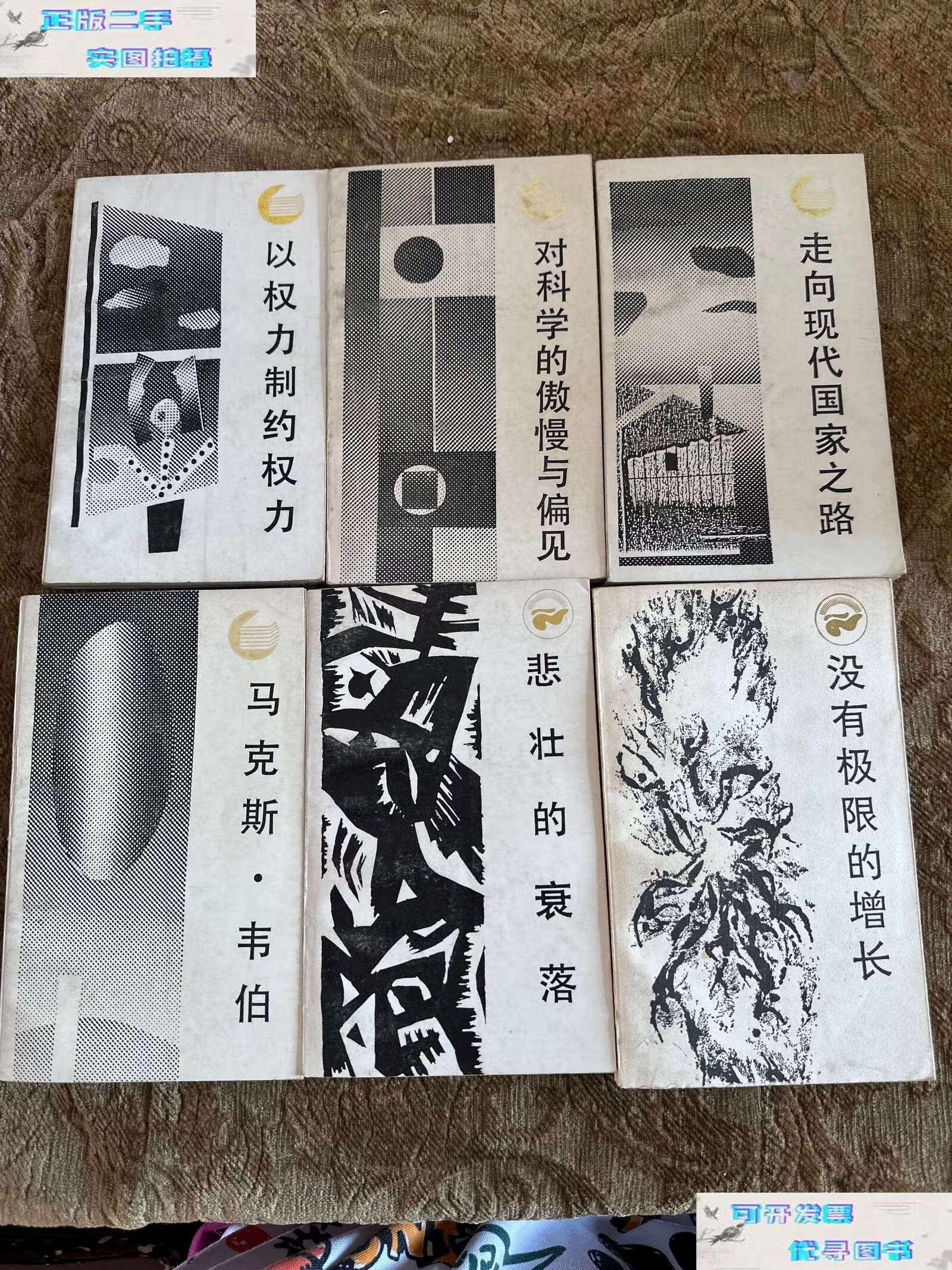 【二手9成新】走向未来丛书:悲壮的衰落,没有极限的增长,马克斯·韦伯