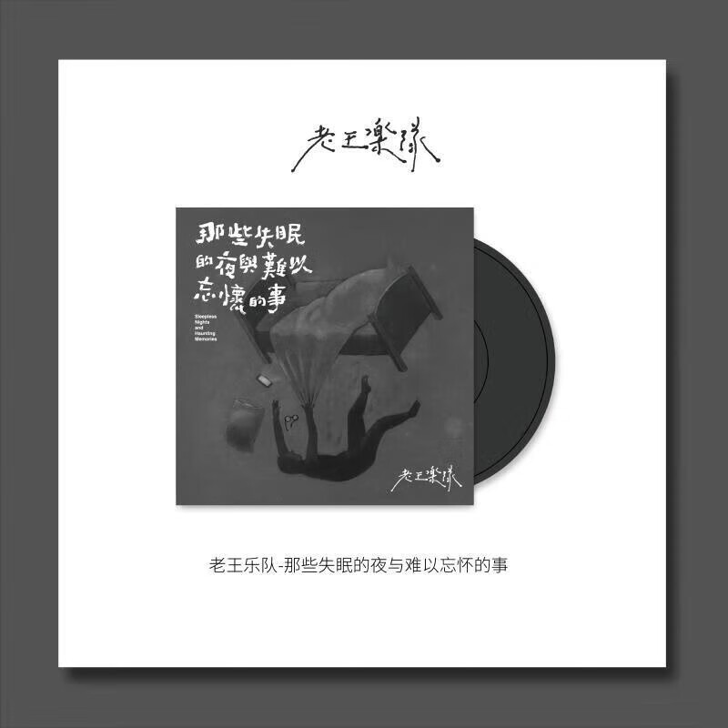 tinyl迷你3寸黑胶唱片 老王乐队 《那些失眠的夜与难以忘记的事》