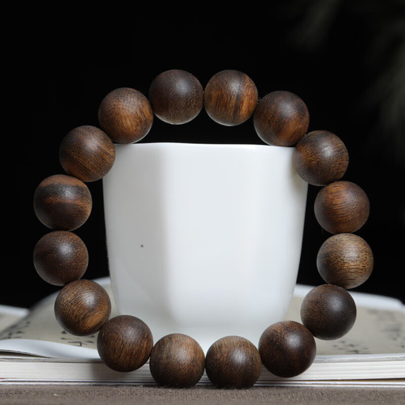 文玩手串沉香富森红土沉香(九分沉)pt957zy