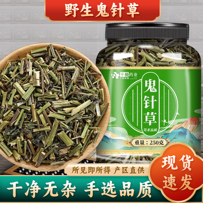 【药房直售】鬼针草鬼针萆野生新货三i叶鬼针i草婆婆针有叶有杆泡茶