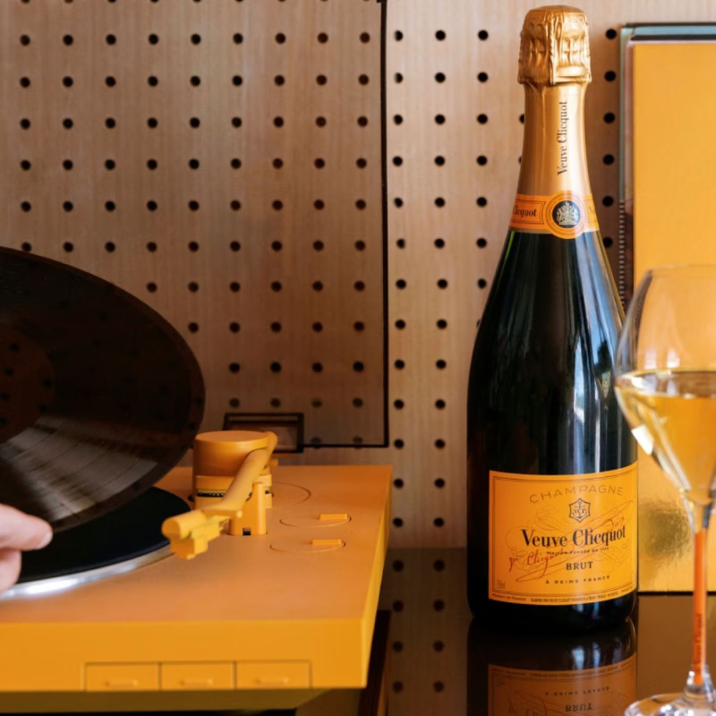 法国原瓶进口凯歌皇牌香槟 patioveuve clicquot起泡酒香槟 黄牌凯歌