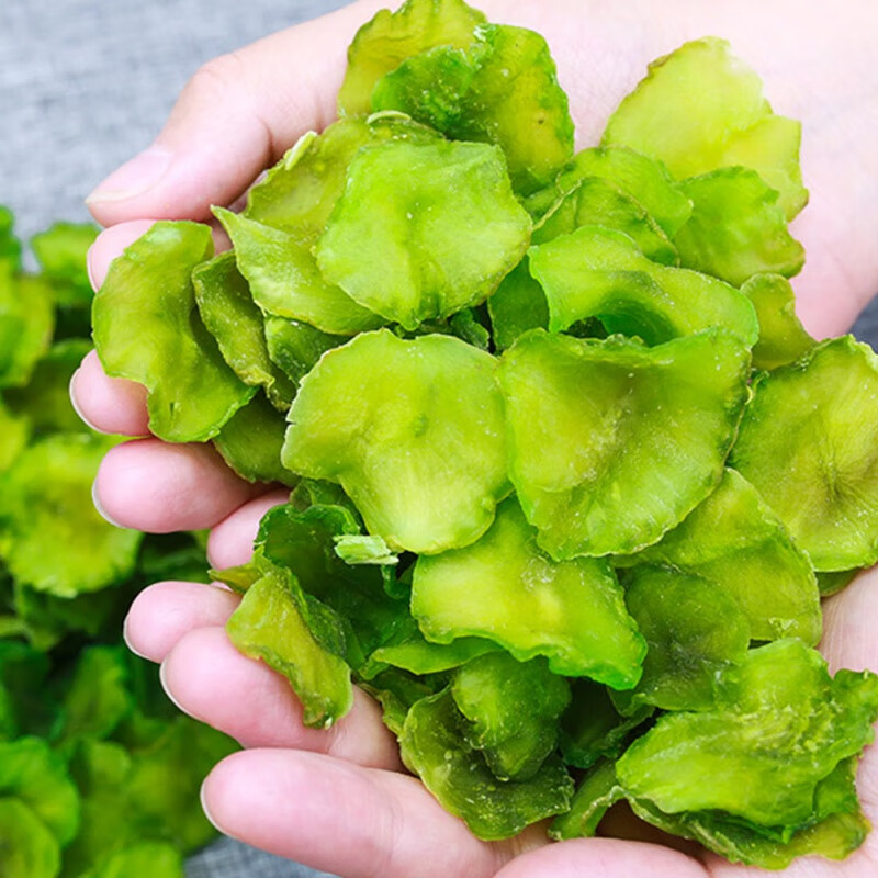 寒宁莴笋干修水特产江西农家自晒莴苣干货脱水蔬菜苔菜干贡菜窝笋片