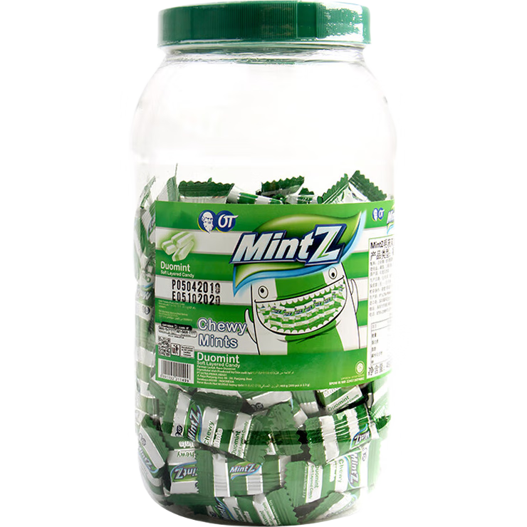 MintZӡ������ǹ�������ʳ ���¿��� ˫�ر���ζ���� ��Ͱװ 460g148.3Ԫ��5��(��29.66Ԫ/��)