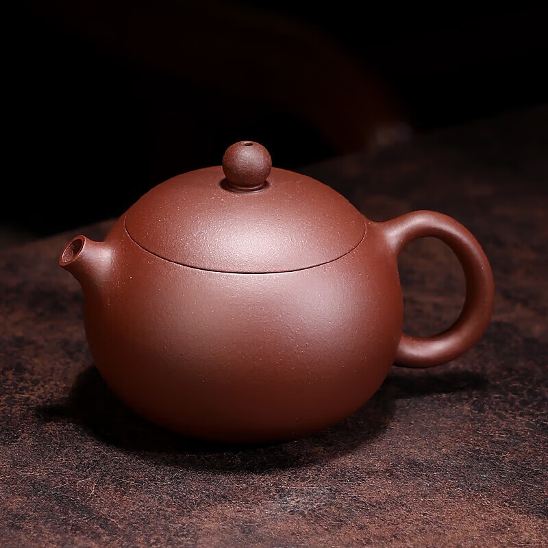 百年利永宜兴紫砂壶纯全手工原矿紫泥西施壶功夫茶具一壶两杯套装泡茶壶