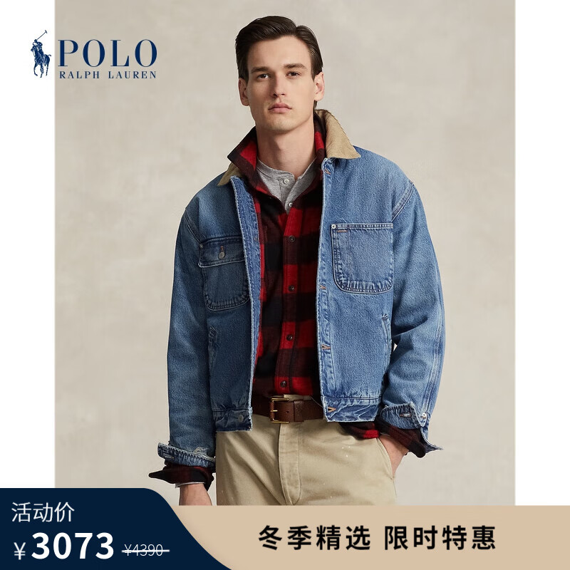 Polo Ralph Lauren 拉夫劳伦 男装 23秋Polo Country牛仔布夹克RL17427 200-图片色 L高性价比高么？