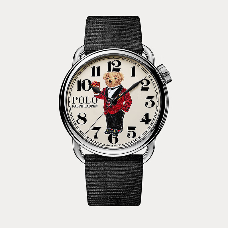 拉夫劳伦(ralph lauren)手表 男士自动上链机械表 polo bear 欧美商务