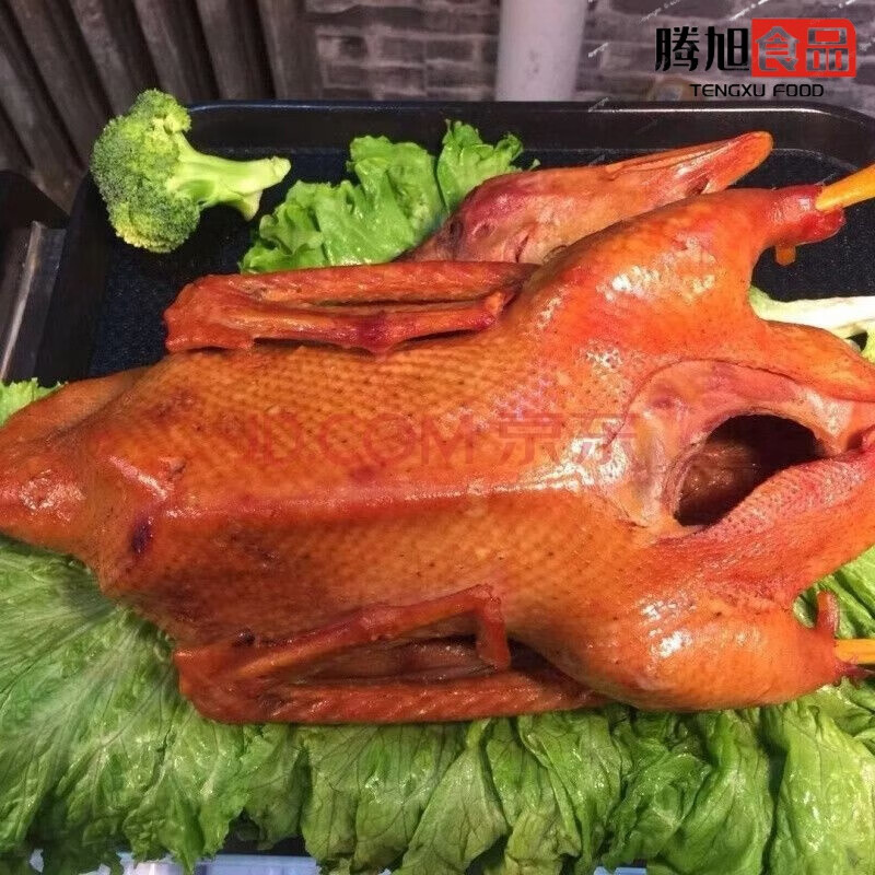 食怀特大号东北烤大雁鹅古法烤雁鹅即食手撕老式烧雁鹅熏鹅真空东北