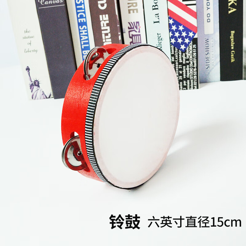 网童奇贝儿童新疆舞蹈铃鼓幼儿园老师用手鼓奥尔夫打击乐器摇铃考级专