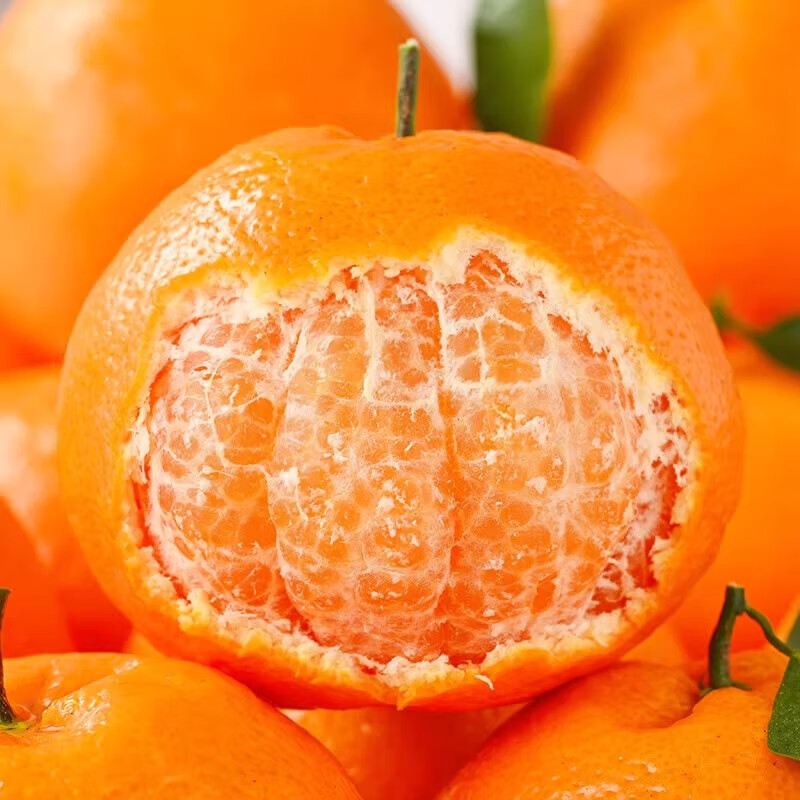 勇者无惧正宗四川春见耙耙柑特大果一整箱丑八怪丑橘子粑粑柑新鲜水果 净重4.5斤【精美彩箱装】 【特大果】果经80-85mm