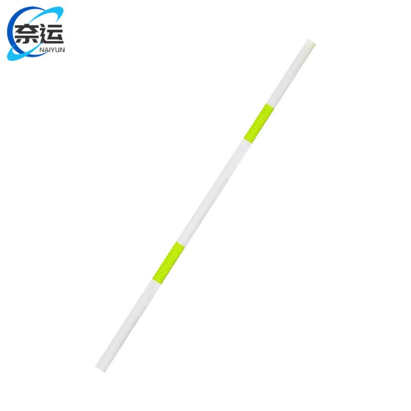 奈运 堆叠式水马隔离防撞墩反光警示方墩道路围挡护栏分流路障 绿膜