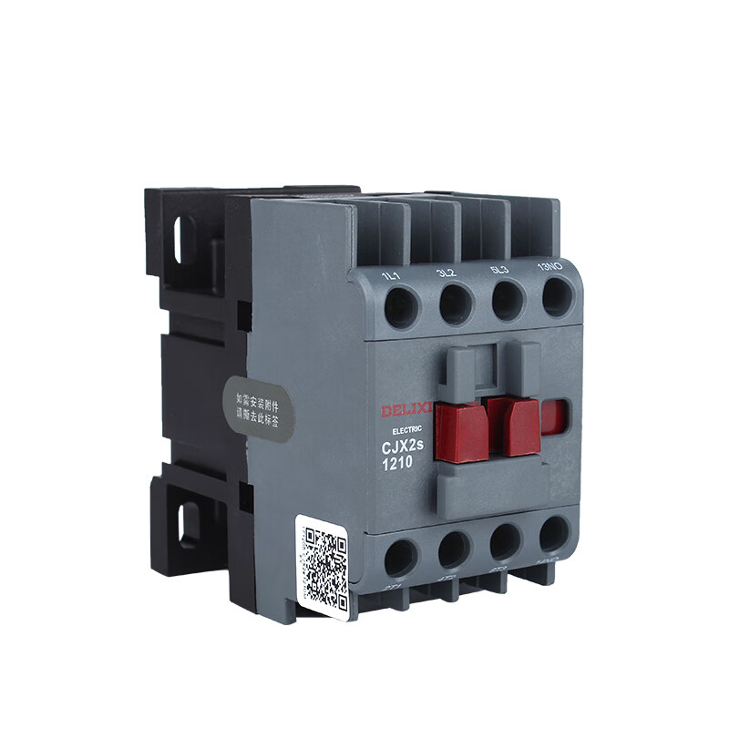 德力西电气cjx2s-1210交流接触器220v单相1201三相380v36v24v12a常开