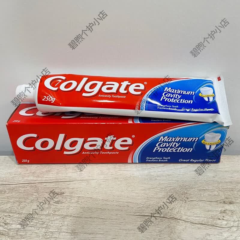 高露洁高露洁(colgate)高露洁牙膏香港版进口250g冰爽清凉薄荷清新