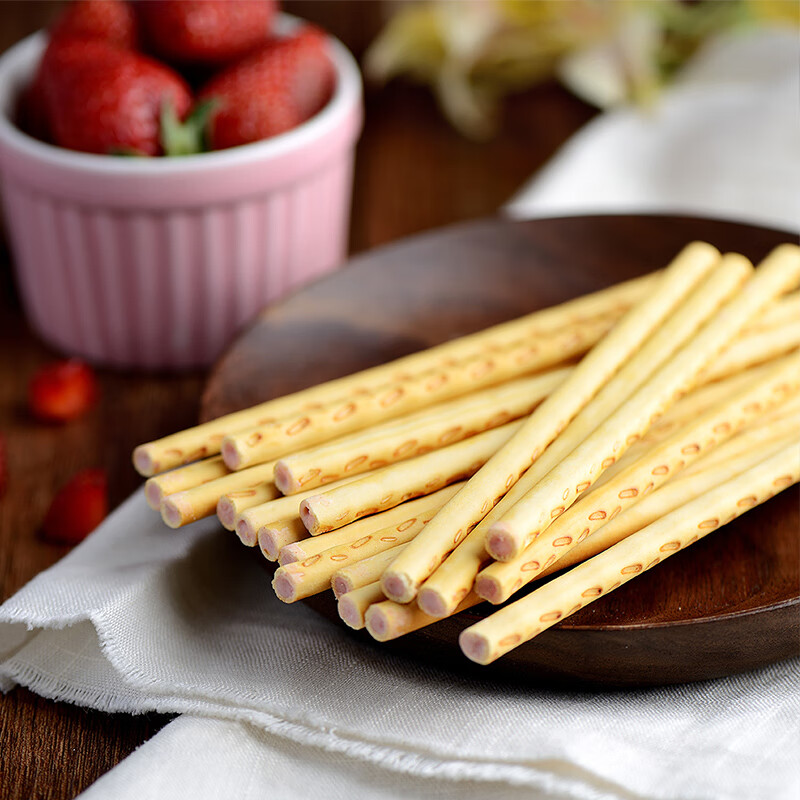 格力高百醇单盒办公室零食小吃多口味夹心饼干棒 抹茶慕斯味 48g