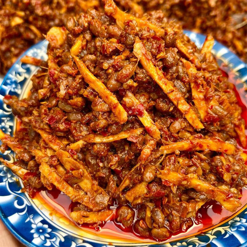 食芳溢杨巧妹客家姜丝霉豆子210克罐装江西赣南特色风味美食下饭菜微