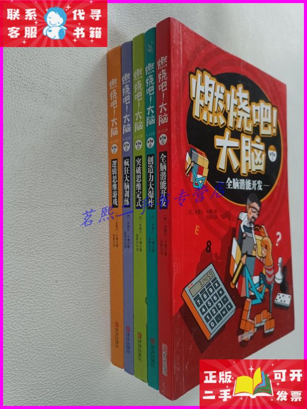 燃烧吧大脑(8岁青少年套装共5册) 青岛出版社二手书