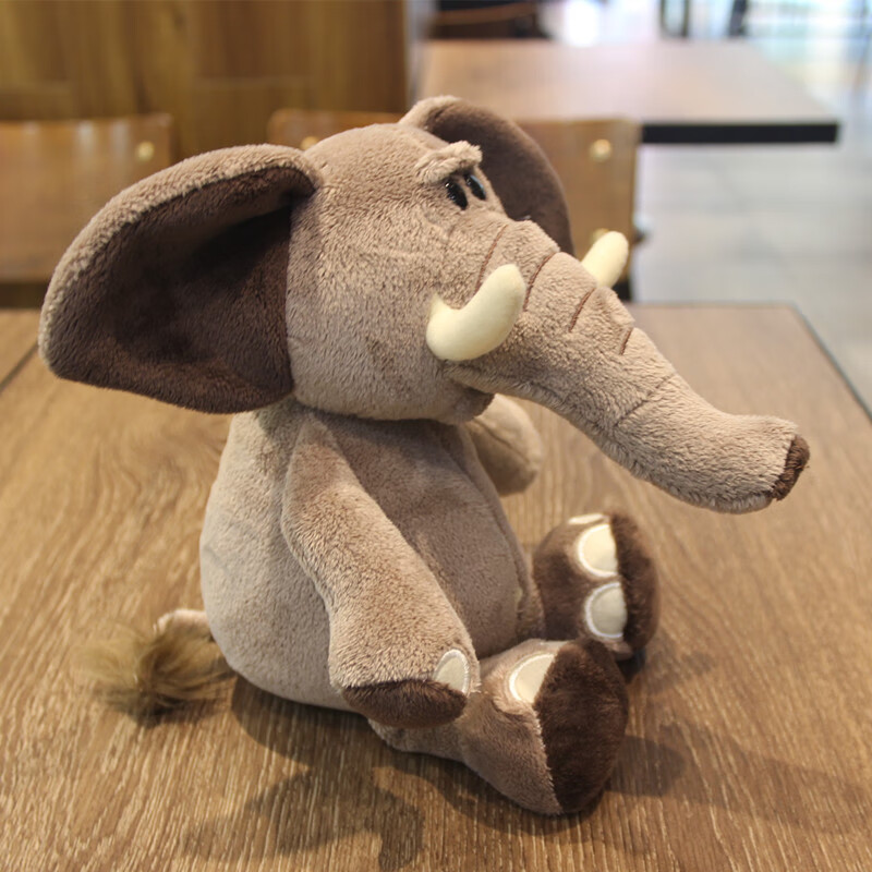 小象公仔娃娃抱枕毛绒玩具长鼻大象玩偶女友女生礼物  nici 长鼻象