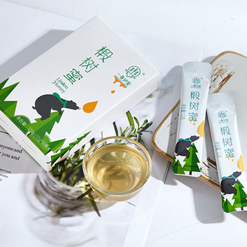 一春伊蜜 椴树蜜 独立包装小袋蜜 蜂蜜 冲调水饮 调味搭配 便携蜂蜜条状旅行出游 椴树蜜120g*3盒（12g*30条）