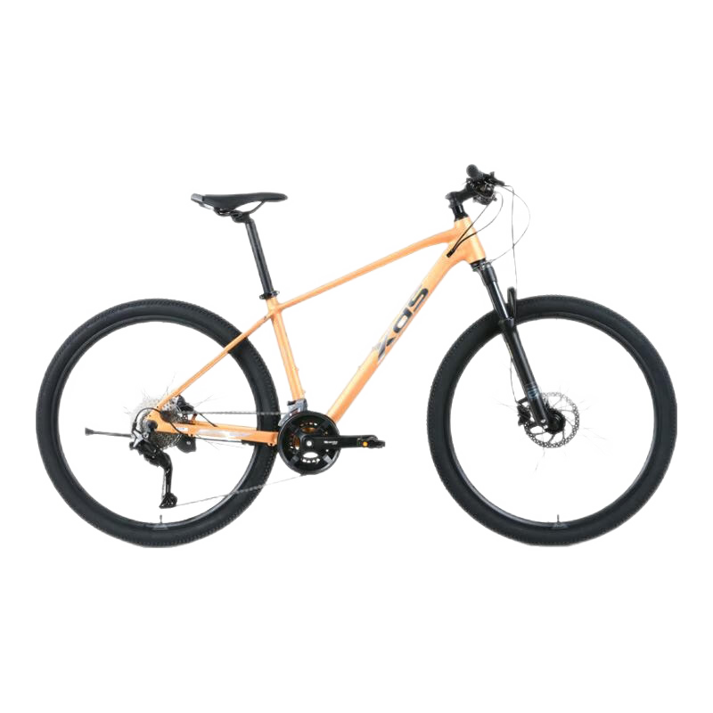 喜德盛（xds）山地自行車(chē)2024款逐日700禧瑪諾CUES 2*9速油壓碟 日暮黃 17寸（建議身高170-185cm）