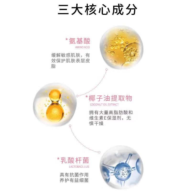 葳兰氏洗面奶Q10牛奶洁面乳氨基酸洁面清洁毛孔温和不紧绷保湿清爽男女 氨基酸牛奶洗面奶100g一支