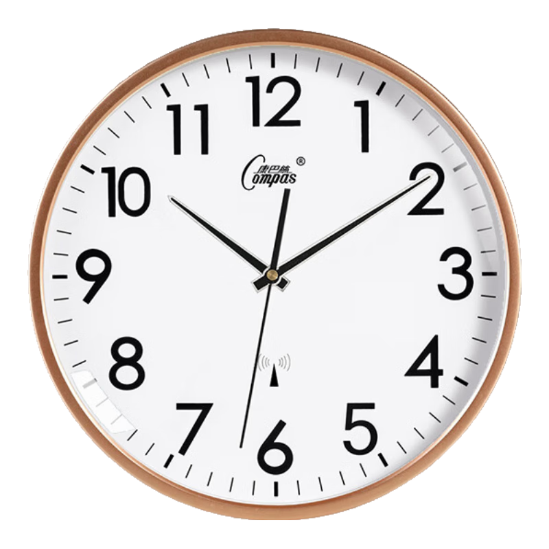 ���ڲ���������˿��Compas�����ӿ���ʱ���ӱ���ǽ�Զ���ʱ�粨�� C6866 ��ɫ30cm  103.7Ԫ(������)