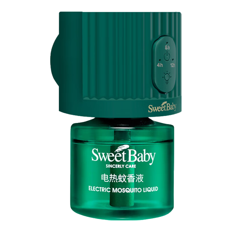 SWEET BABY适樱宝 定时电热蚊香液 无味无烟家用插电式 室内智能灭蚊驱蚊器 定时电蚊香【1器1液】