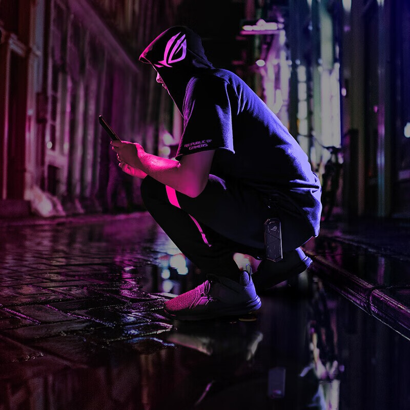 ROG硬盘盒ROG玩家国度幻影 白色 华硕硬盘盒移动硬盘 固态硬盘盒m.2硬盘盒外接nvme OP DIYB ROG幻影【标准版3片散热】