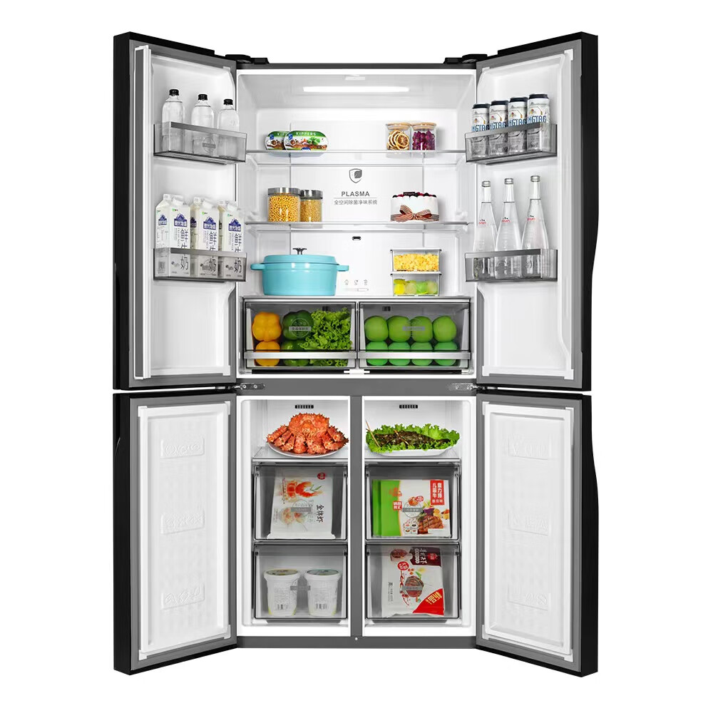 晶弘（KINGHOME）格力晶弘 506升十字对开门冰箱 家用一级变频 -33℃深冻 母婴恒温 plasma除菌净味 BCD-506WPSC