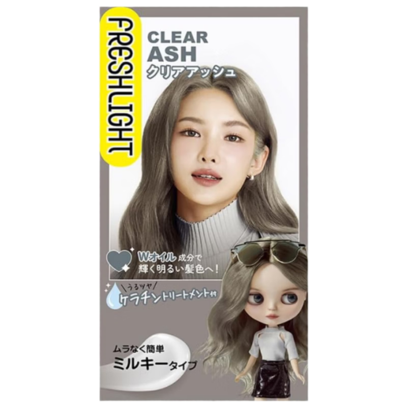 施華蔻（Schwarzkopf）乳霜染發(fā)劑流光橙灰 男女通用不沾頭皮日本原裝進(jìn)口染發(fā)神器