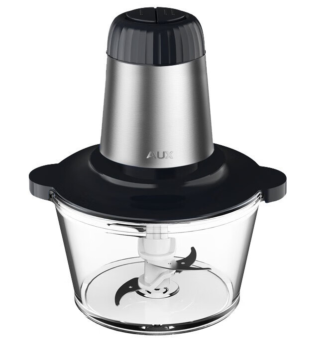 ovozi德国进口品质电动绞肉机大容量家用不锈钢小型全自动蒜蓉搅拌多