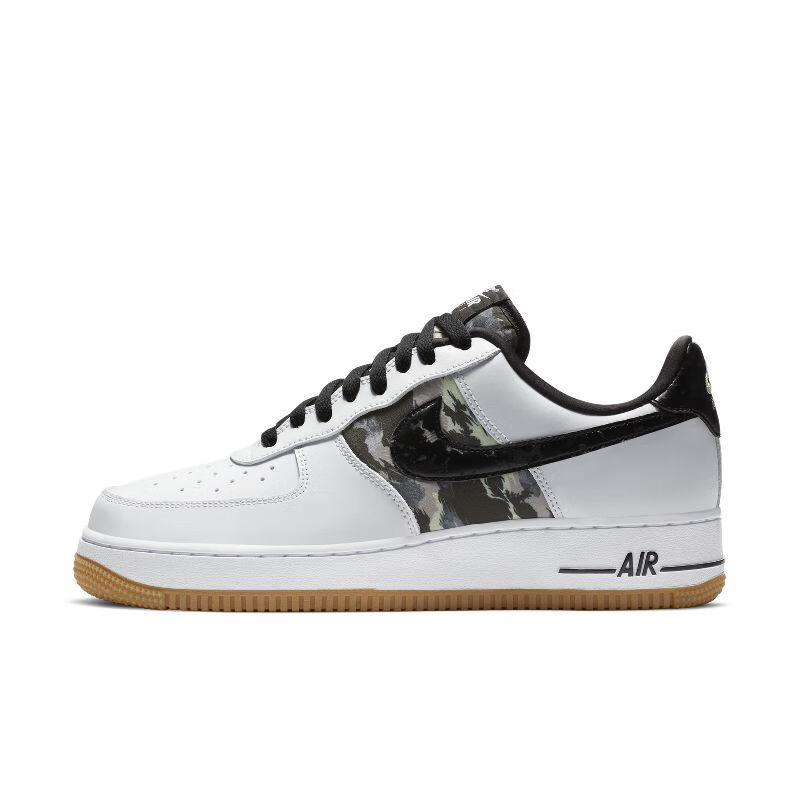 耐克(nike)air force 1 07 lv8 3 男子低帮黑白休闲板鞋 cz7891-10