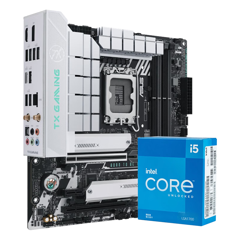 ڲ˶ASUSH610/B760 װ Ӣض12 i5 12490F/12600KF/i512400Fװ CPUװ Uװ ˶ TX B760M WIFI ѡD5 i5 12600KF 2028Ԫ()