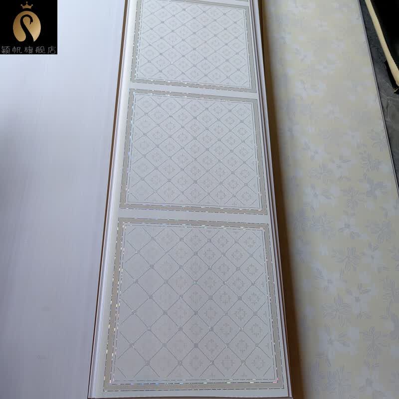 简梓pvc吊顶板色pvc扣板吊顶自装简约现代卧室用片状农村天花板棚板a