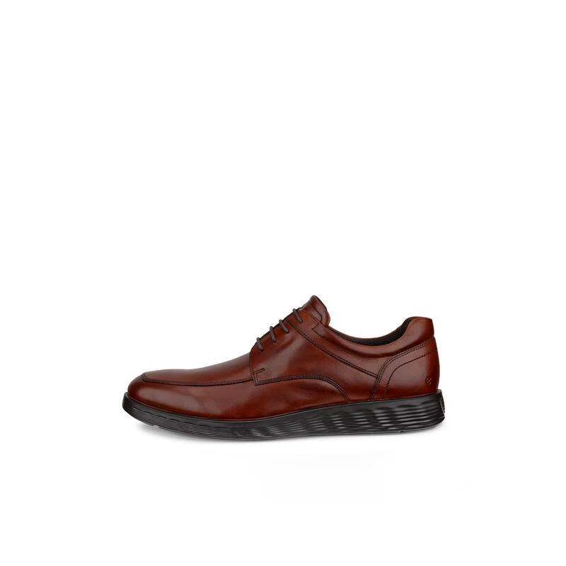 愛(ài)步（ECCO）男士休閑鞋低幫鞋 S LITE HYBRID輕便舒適耐磨步行鞋 Brown 38