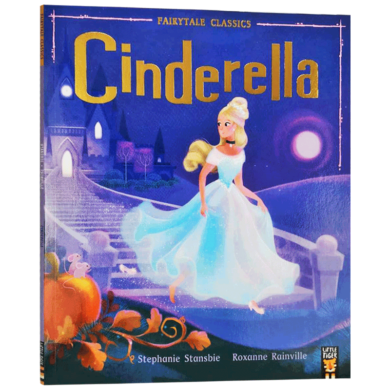 灰姑娘 cinderella my first fairytales 我的第1本童话故事 英文原版