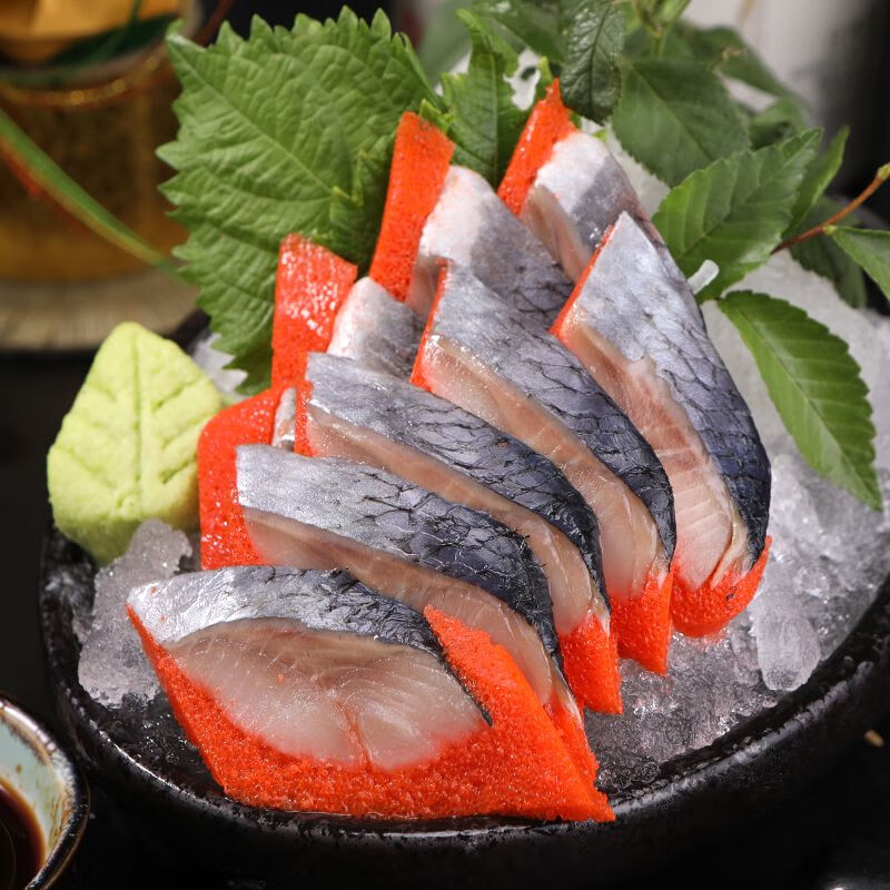 百鲜荟希鲮鱼籽西鳞鱼籽刺身希零西陵希鲮鱼子酱新鲜冷冻日本料理寿司